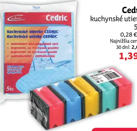 Cedric kuchynské utierky