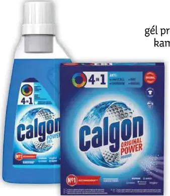 Calgon 4 v 1, prášok proti vodnému kameňu