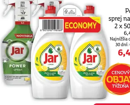 Jar Power sprej na riad