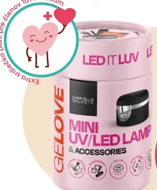 Gabriella Salvete cestovný set na manikúru s UV / LED lampou