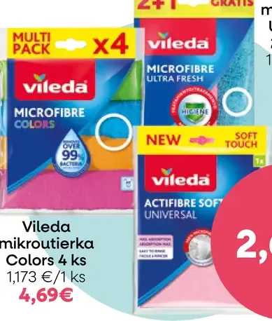Vileda mikroutierka Ultra Fresh