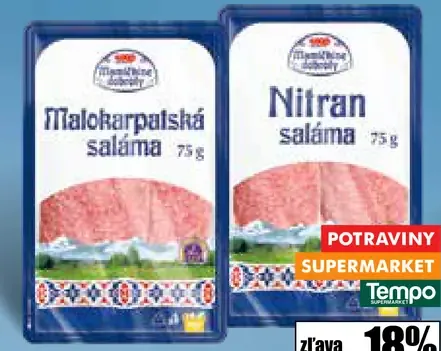 Mamičkine dobroty Malokarpatská saláma