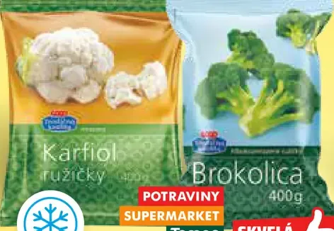 Tradičná kvalita Karfiol brokolica hlbokozmrazené