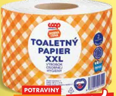 Dobrý den toaletný papier XXL