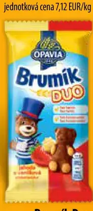 Opavia Brumík Duo Jahoda & vanilka