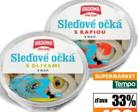 Arodom Sliedové očká v oleji s kaparom sliedové očká v oleji s olivami