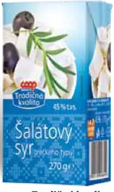 Tami Tradičná kvalita Šalatový syr gréckeho typu