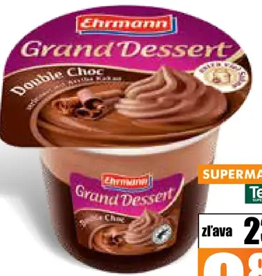 Ehrmann Grand Double Choc dezert