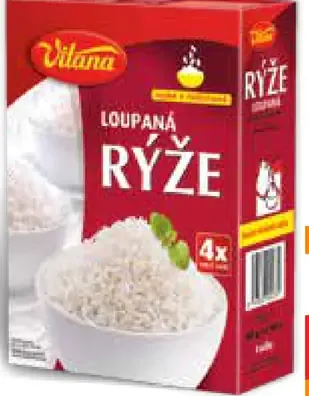 Vilana Ryža dlhozrnná vo varných vreckách