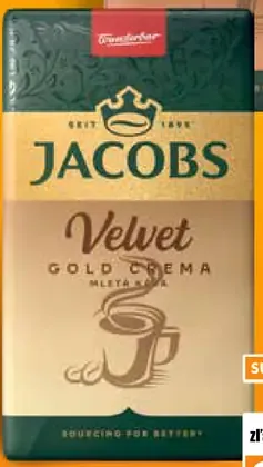 Jacobs Velvet mletá káva