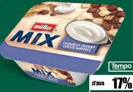 Jogurt Mix Müller Choco Waffles