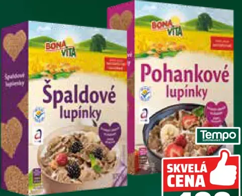 Bonavita Lupienky špaldové Lupienky pohánkové