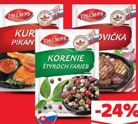 Thymos zmes korenia