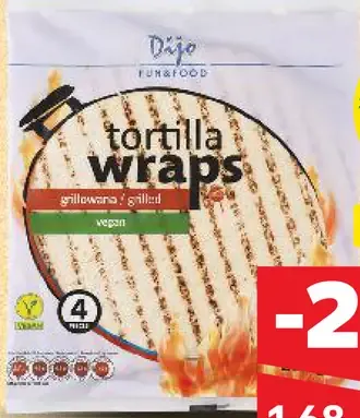 Tortilla wraps Vegan