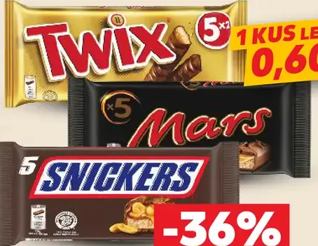 Twix čokoládová tyčinka