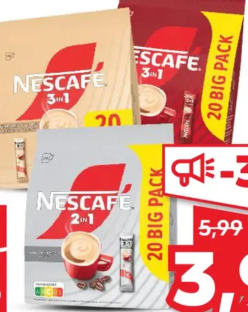 Nescafé Porciovaný kávový nápoj
