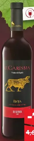 El Carisma Vino červené