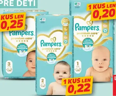 Pampers plienky