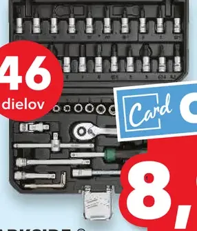 Parkside Súprava nástrčných kľúčov