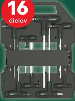 PARKSIDE Sada kolíkových kľúčov