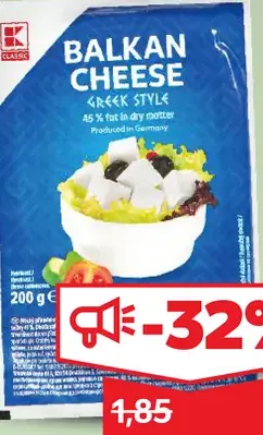 K-Classic Balkánsky syr