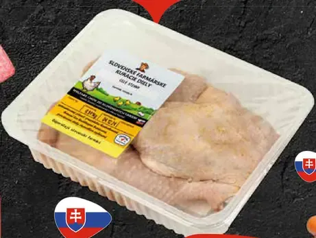 Slovenské Farmárske Stehná Čerstvé