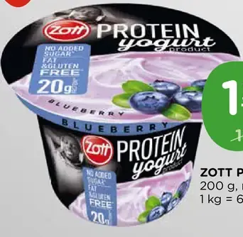 Zott Protein jogurt blueberry