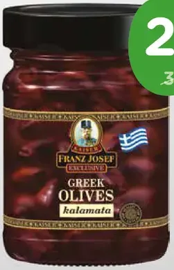 Franz Josef olivy grécke čierne Kalamata