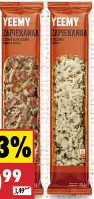 Yeemy Zapiekanka rôzne druhy