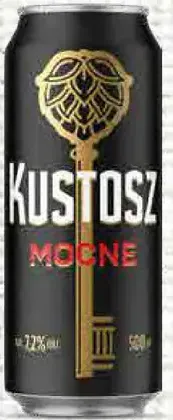 Kustosz Pivo mocné plechovka