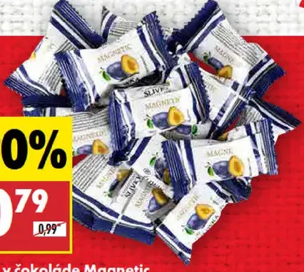 Magnetic Slivka v čokoláde