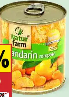 Naturfarm Kompót mandarínkový