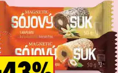 Sójový suk vanilka/oriešok