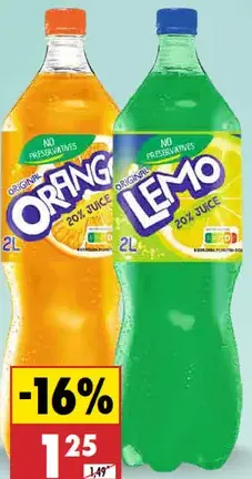 Orangena Sytený nápoj pomaranč