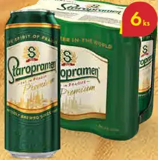Staropramen plechovka