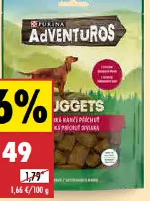 Pochúťka pre psy Adventuros