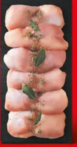 Kuracie stehenné rezne XXL bez kosti a kože