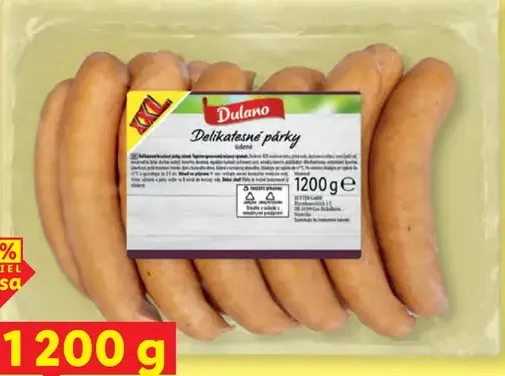 Dulano Delikatestné párky