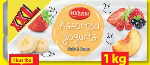 Milbona Ovocný jogurt