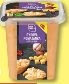 Pikantná syrová nátierka s cesnakom