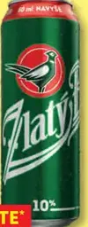 Zlatý Bažant Pivo plechovka