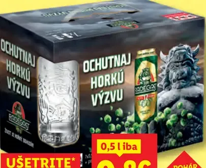 Radegast plechovka