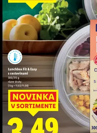 Fit & Easy Lunchbox cestovinový šalát