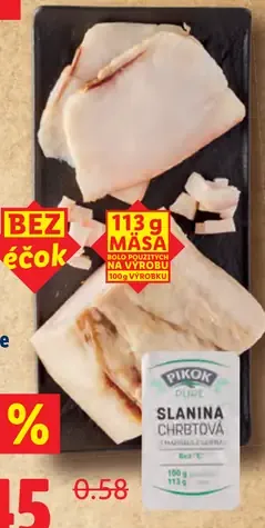 Slanina z mangalice