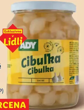 Nakladané cibuľky