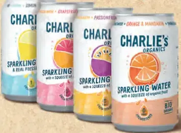 Charlie's Organics Pitná voda