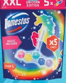 Domestos Power 5 Unicorn WC blok