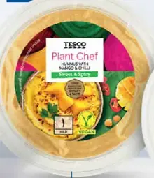 Tesco Plant Chef hummus