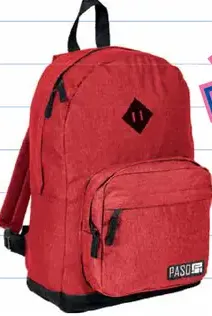 Paso školský batoh jednofarebný