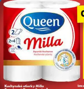 Kuchynské utierky Queen Milla